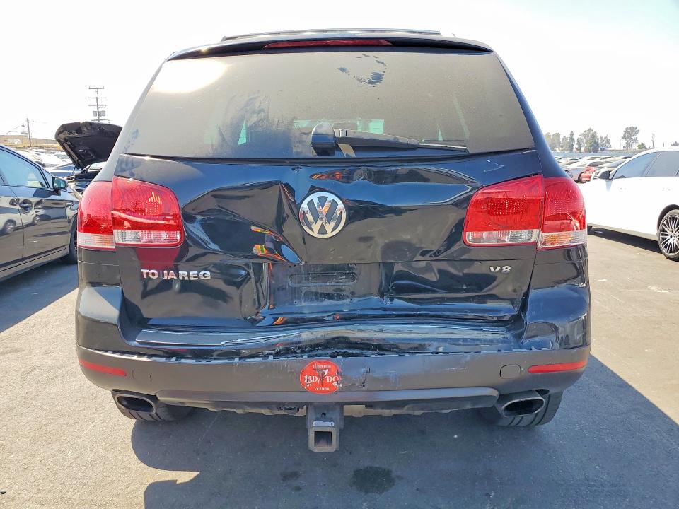 2004 Volkswagen Touareg VIN WVGCM67L94D014395 COPART salvage auction — FRONT END, CA - SALVAGE CERTIFICATE, sold $550 on 2026-07-18 (photo 6)