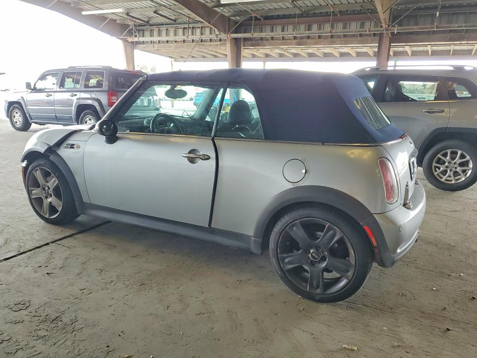 2005 Mini Cooper VIN WMWRH33475TK55148 COPART salvage auction — FRONT END, CA - SALVAGE CERTIFICATE, sold $575 on 2026-07-09 (photo 2)
