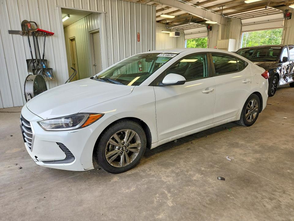 2018 Hyundai Elantra VIN 5NPD84LF1JH356625 COPART salvage auction — VANDALISM, Id - Salvage Certificate Of Title, sold $350 on 2026-07-28 (photo 1)
