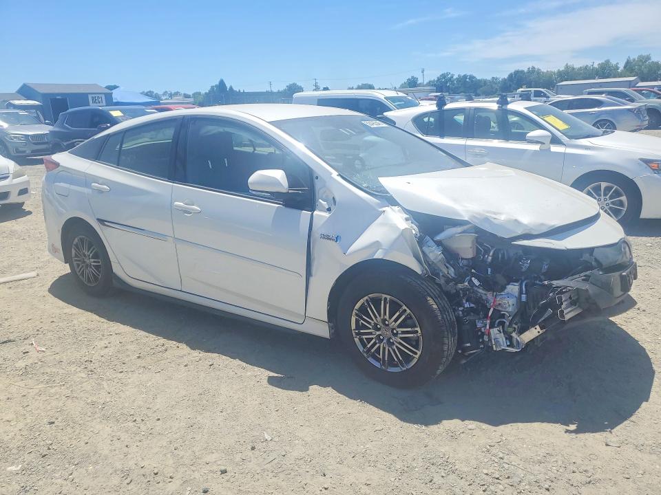 2017 Toyota Prius VIN JTDKARFP9H3036651 COPART salvage auction — FRONT END, Ca - Salvage Certificate, sold $5,700 on 2026-07-16 (photo 4)