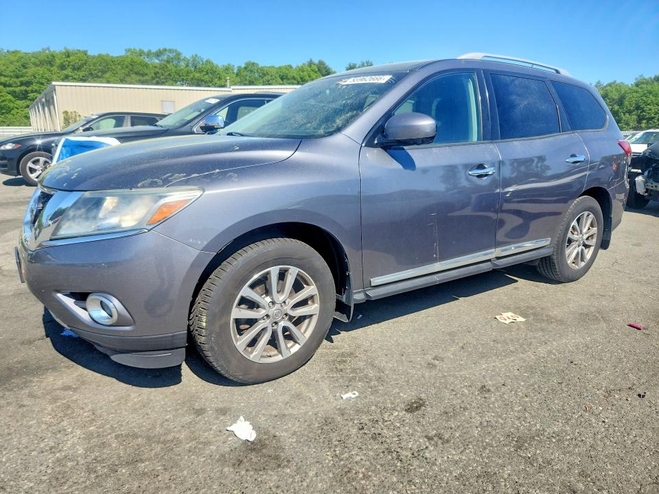 2016 Nissan Pathfinder VIN 5N1AR2MM6GC636378 — COPART salvage auction photo