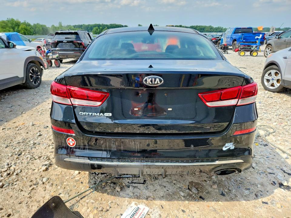 2019 Kia Optima VIN 5XXGT4L36KG307368 COPART salvage auction — FRONT END, MI - CERTIFICATE OF TITLE, sold $2,350 on 2026-07-09 (photo 6)