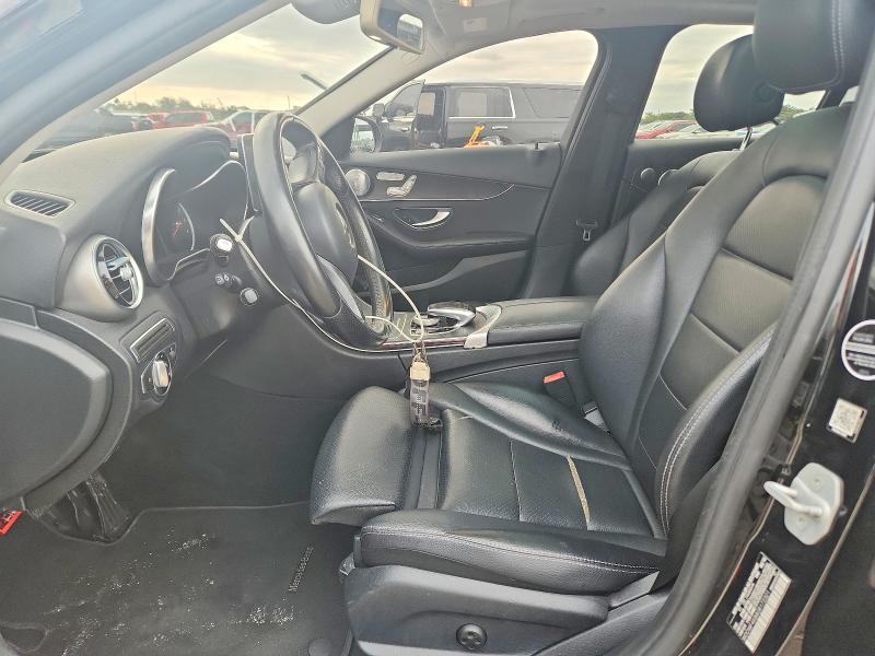 2016 Mercedes-benz C-klasse VIN WDDWF4KB8GR172321 COPART salvage auction — REAR END, Fl - Cert Of Title Slvg Rebuildable, sold $2,650 on 2026-07-14 (photo 7)