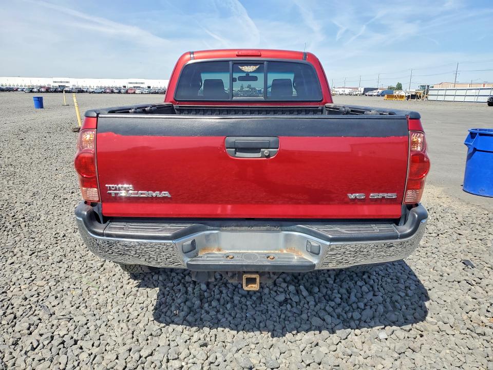 2005 Toyota Tacoma VIN 5TEUU42N25Z037581 COPART salvage auction — FRAME DAMAGE, Wa - Bill Of Sale, sold $4,150 on 2026-07-08 (photo 6)