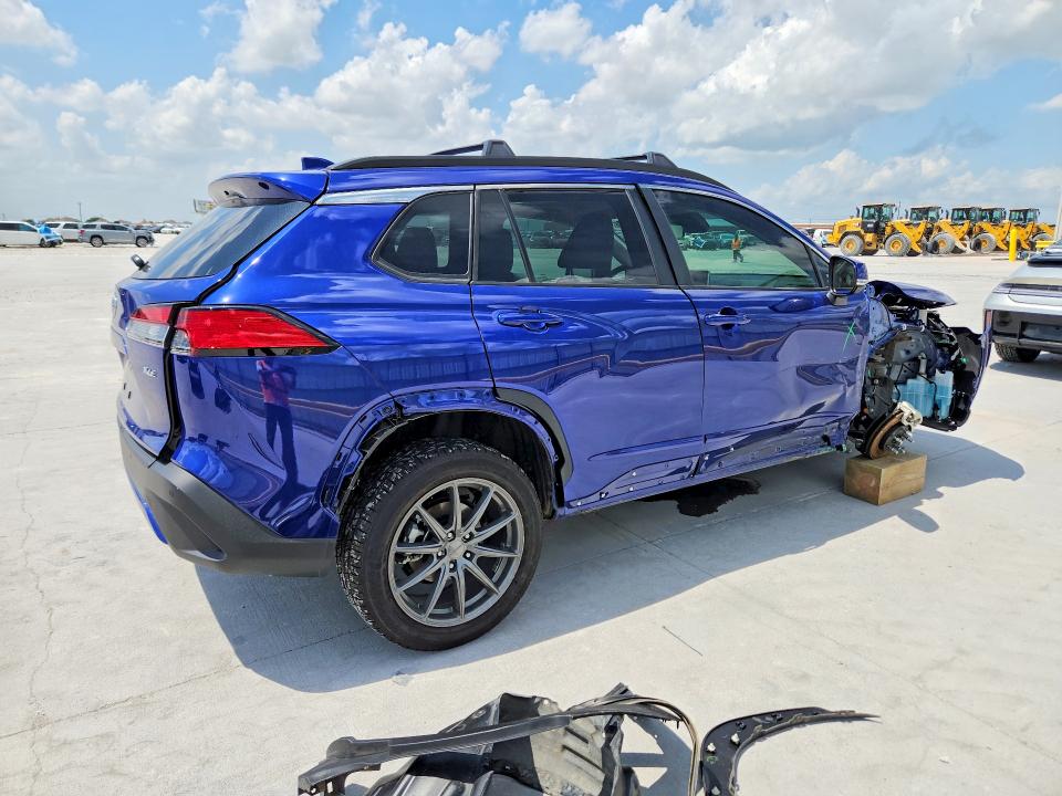 2024 Toyota Corolla cross VIN 7MUDAAAG4RV081150 COPART salvage auction — FRONT END, Tx - Salvage Vehicle Title, sold $8,900 on 2026-07-31 (photo 3)