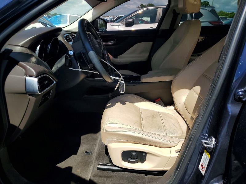2018 Jaguar F-pace VIN SADCK2FX0JA266724 COPART salvage auction — MINOR DENT/SCRATCHES, Fl - Certificate Of Title (P), sold $5,800 on 2026-07-09 (photo 7)