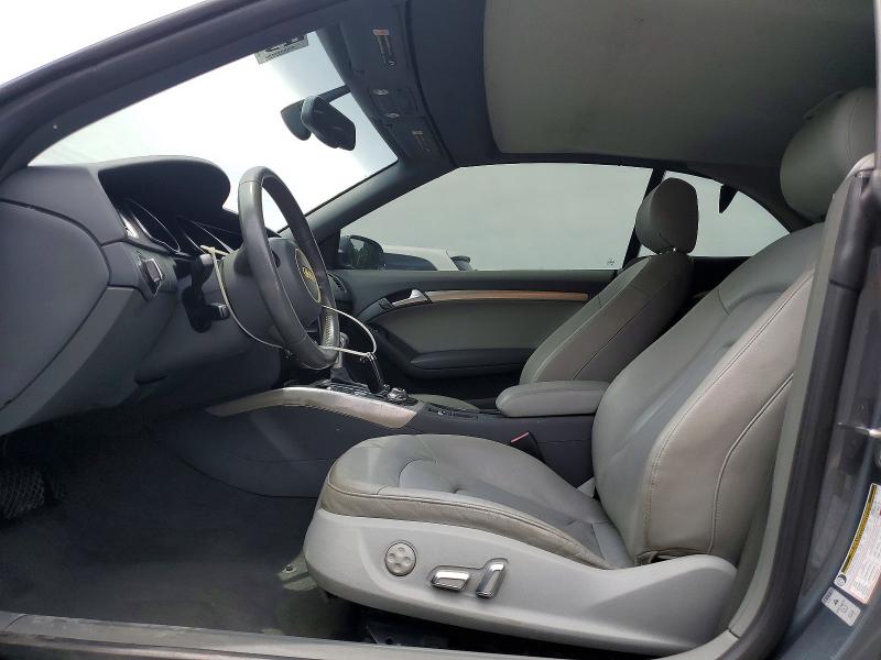 2014 Audi A5 VIN WAULFAFH4EN006745 COPART salvage auction — WATER/FLOOD, Fl - Dlr Only Cert Of Destruction, sold $3,100 on 2026-07-09 (photo 7)