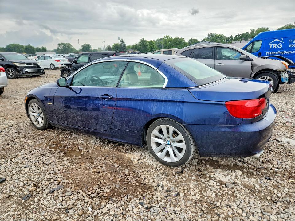 2012 BMW 3er VIN WBADW3C52CE446731 COPART salvage auction — MINOR DENT/SCRATCHES, OH - CERTIFICATE OF TITLE, sold $1,550 on 2026-07-31 (photo 2)