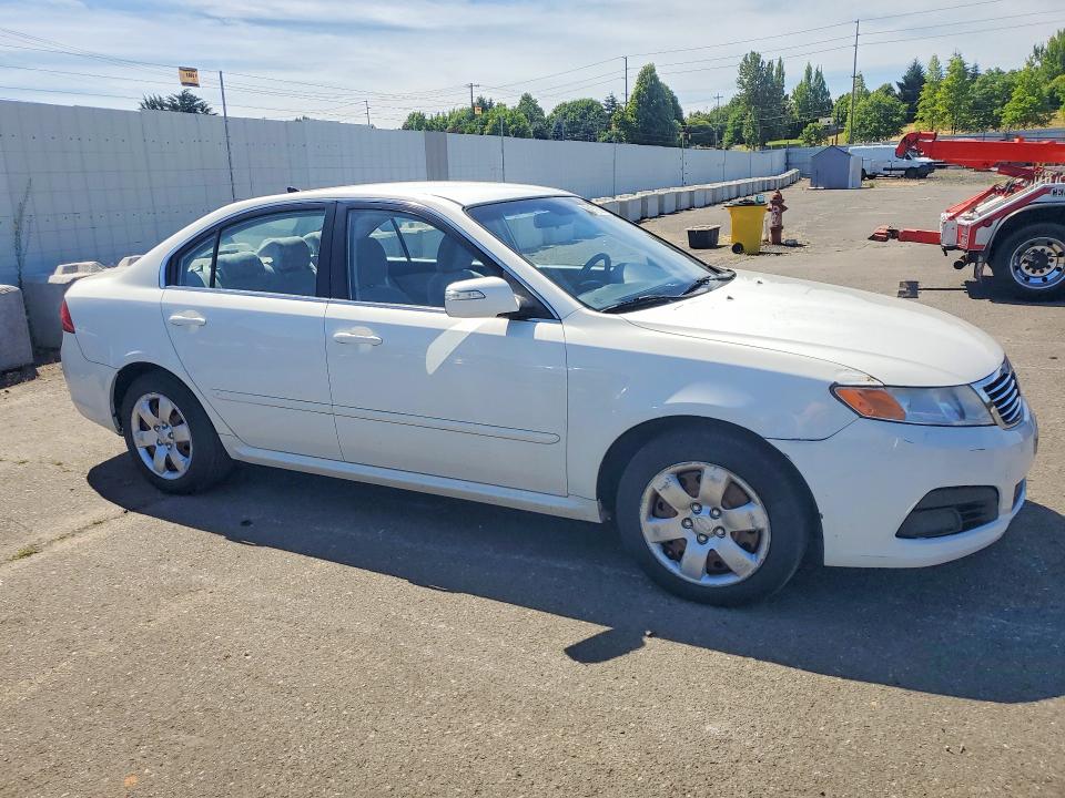 2009 Kia Optima VIN KNAGE228895292766 COPART salvage auction — REAR END, Or - Salvage Title Certificate, sold $1,800 on 2026-07-20 (photo 4)