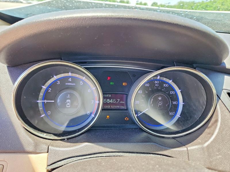 2013 Hyundai Sonata VIN 5NPEB4AC7DH658262 COPART salvage auction — FRONT END, PA - CERTIFICATE OF SALVAGE, sold $450 on 2026-07-02 (photo 9)
