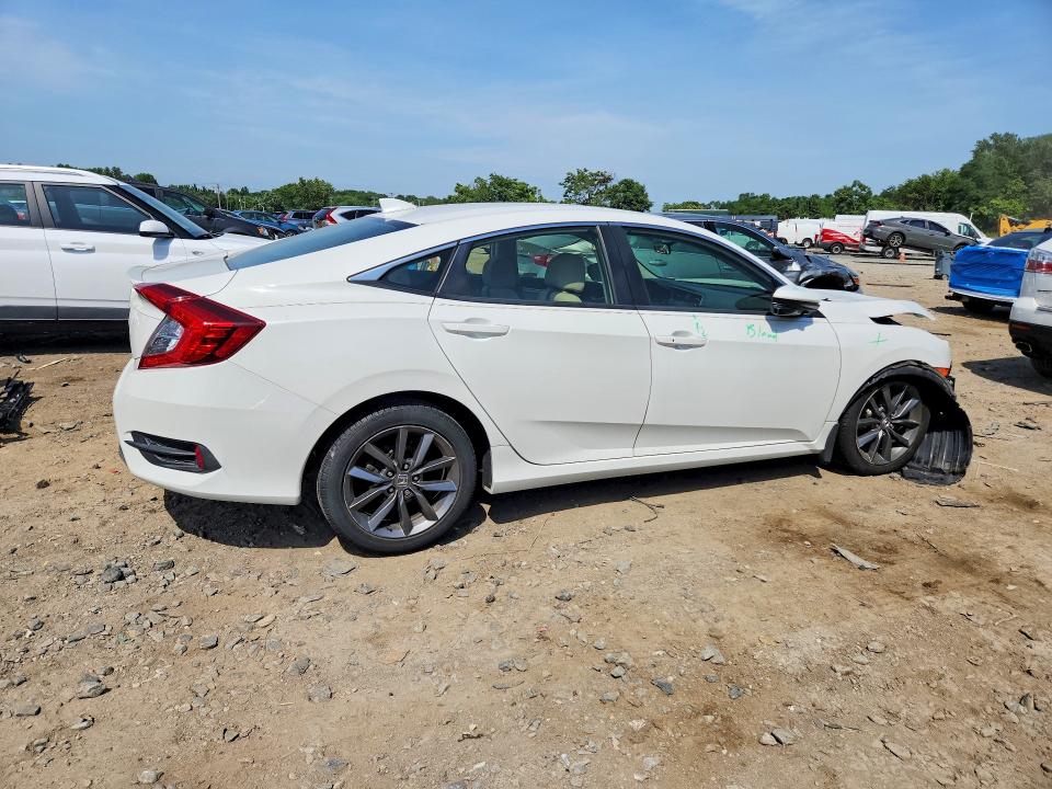 2019 Honda Civic VIN JHMFC1F35KX001257 COPART salvage auction — MECHANICAL, Md - Cert Of Salvage > 75% Damage, sold $3,400 on 2026-07-07 (photo 3)