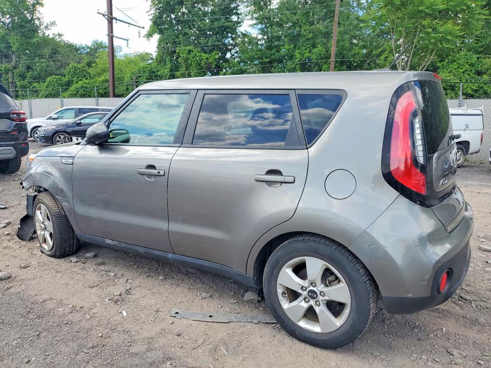 2017 Kia Soul VIN KNDJN2A2XH7501191 COPART salvage auction — FRONT END, Pa - Certificate Of Salvage, sold $1,050 on 2026-07-20 (photo 2)