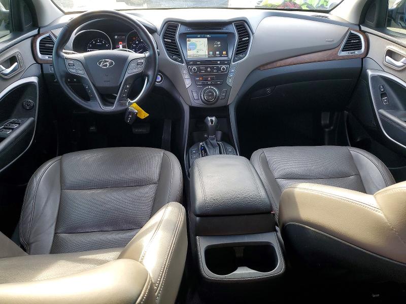 2017 Hyundai Santa fe VIN KM8SR4HF1HU209360 COPART salvage auction — REAR END, Fl - Cert Of Title Slvg Rebuildable, sold $3,250 on 2026-07-14 (photo 8)