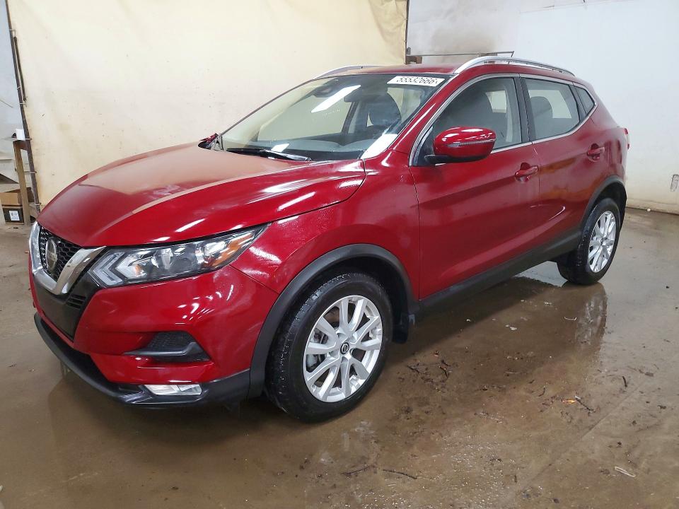 2022 Nissan Rogue VIN JN1BJ1BW6NW471851 COPART salvage auction — FRONT END, Mi - Cert Of Title-Salvage Vehicle, sold $5,500 on 2026-07-22 (photo 1)