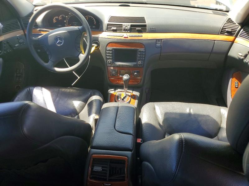 2004 Mercedes-benz S class VIN WDBNG70J34A409871 COPART salvage auction — SIDE, Ca - Dis/Dlr/Exp Only Clean Title, sold $450 on 2026-07-06 (photo 8)