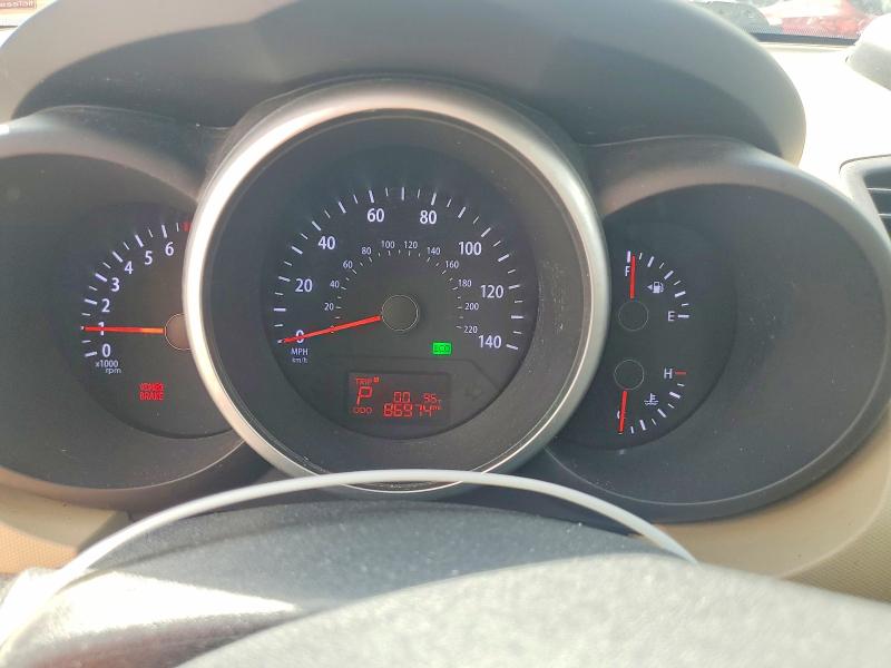 2013 Kia Soul VIN KNDJT2A64D7547134 COPART salvage auction — REAR END, Co - Salvage Title, sold $2,250 on 2026-07-28 (photo 9)