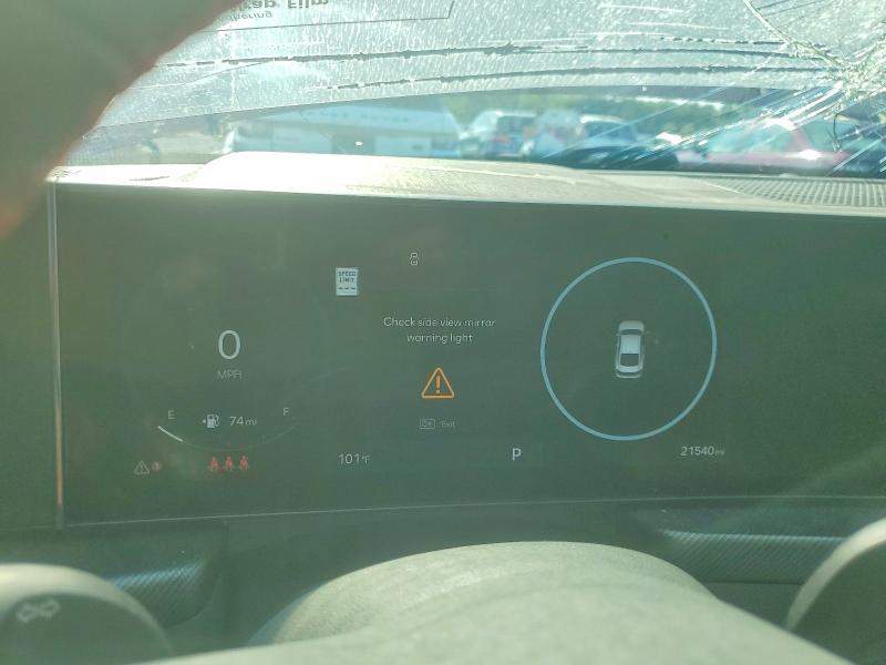 2024 Hyundai Sonata VIN KMHL54JC5RA405711 COPART salvage auction — FRONT END, Nj - Cert Of Title-Lemon Law, sold $10,700 on 2026-07-21 (photo 9)