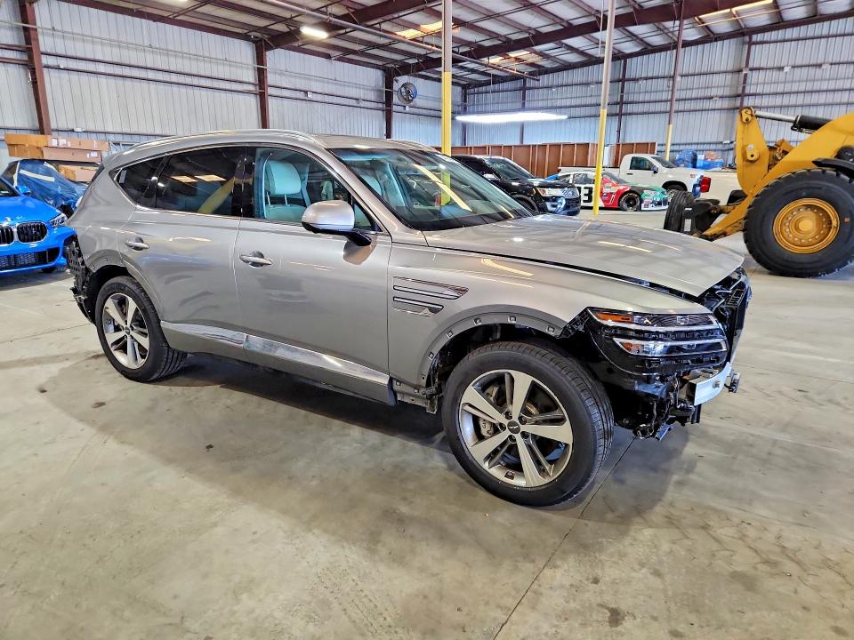 2024 Genesis Gv80 VIN KMUHBDSB7RU182026 COPART salvage auction — FRONT END, Salvage Title, sold $7,200 on 2026-07-22 (photo 4)