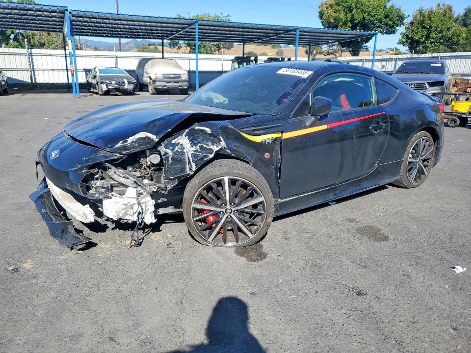 2019 Toyota Gt86 VIN JF1ZNAE19K9702113 COPART salvage auction — FRONT END, Ca - Salvage Certificate, sold $2,000 on 2026-07-21 (photo 1)