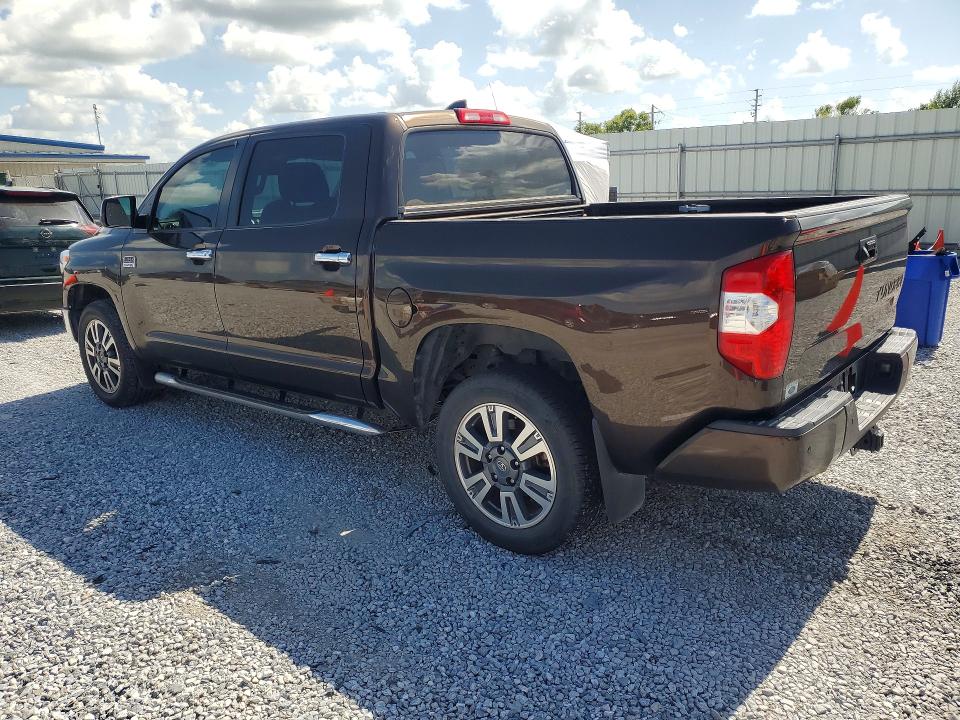 2021 Toyota Tundra VIN 5TFGY5F18MX297570 COPART salvage auction — WATER/FLOOD, Tx - Salvage Title-Flood Damage, sold $5,600 on 2026-08-31 (photo 2)
