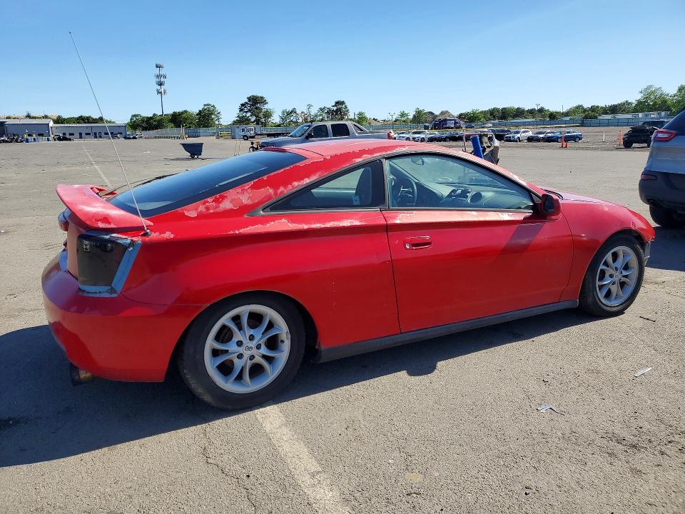 2000 Toyota Celica VIN JTDDR32T2Y0048885 COPART salvage auction — FRONT END, NY - MV-907A SALVAGE CERTIFICATE, sold $350 on 2026-07-13 (photo 3)