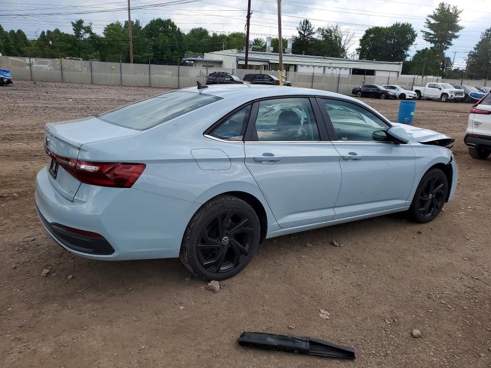 2025 Volkswagen Jetta VIN 3VWEX7BU8SM023579 COPART salvage auction — FRONT END, Pa - Certificate Of Salvage, sold $3,200 on 2026-08-19 (photo 3)
