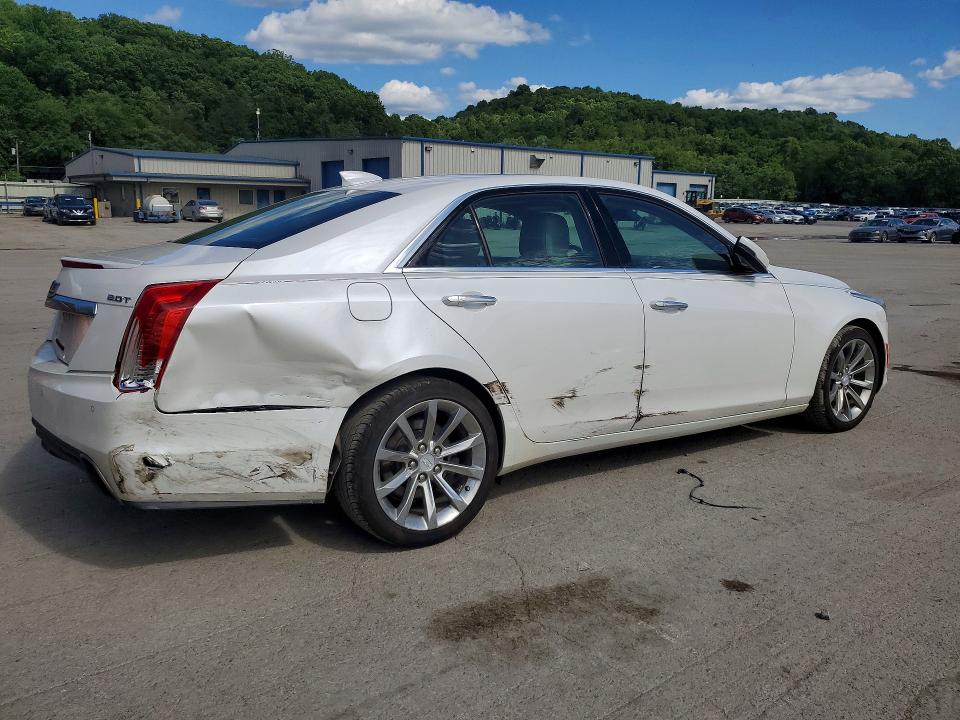 2019 Cadillac VIN 1G6AX5SX5K0143491 COPART salvage auction — REAR END, Pa - Certificate Of Salvage, sold $5,600 on 2026-07-09 (photo 3)