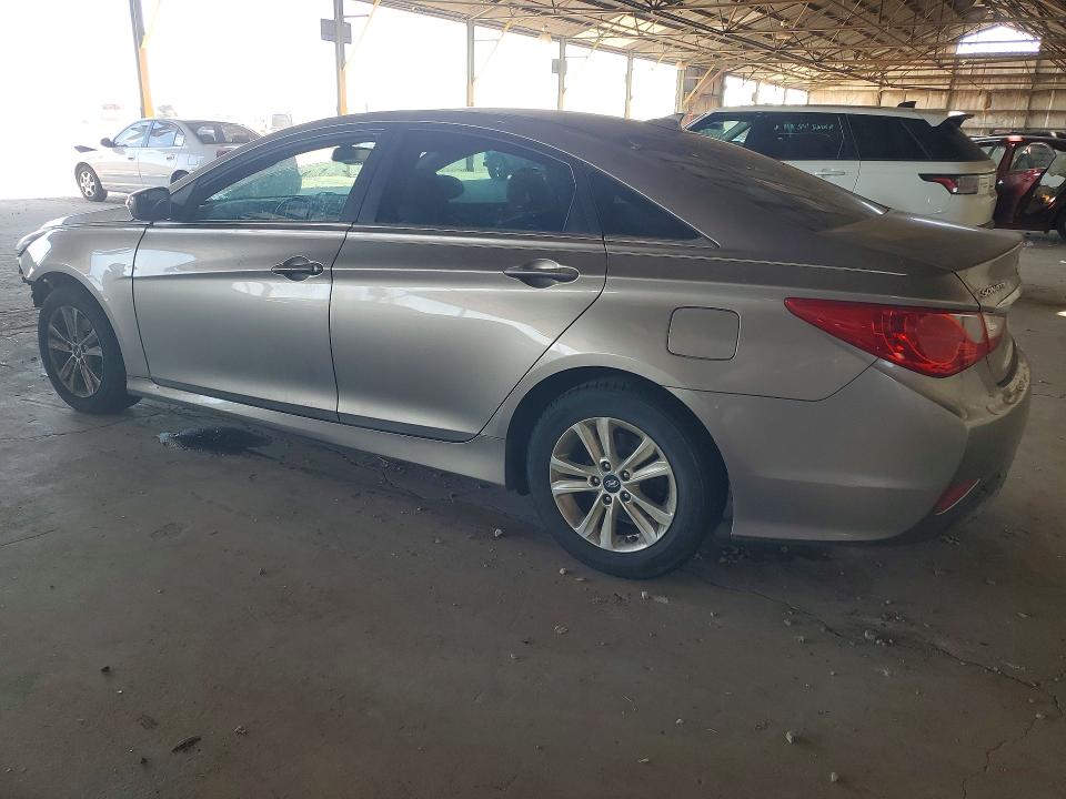 2014 Hyundai Sonata VIN 5NPEB4ACXEH937271 COPART salvage auction — SIDE, Az - Cert Of Title - Salvage, sold $325 on 2026-07-20 (photo 2)