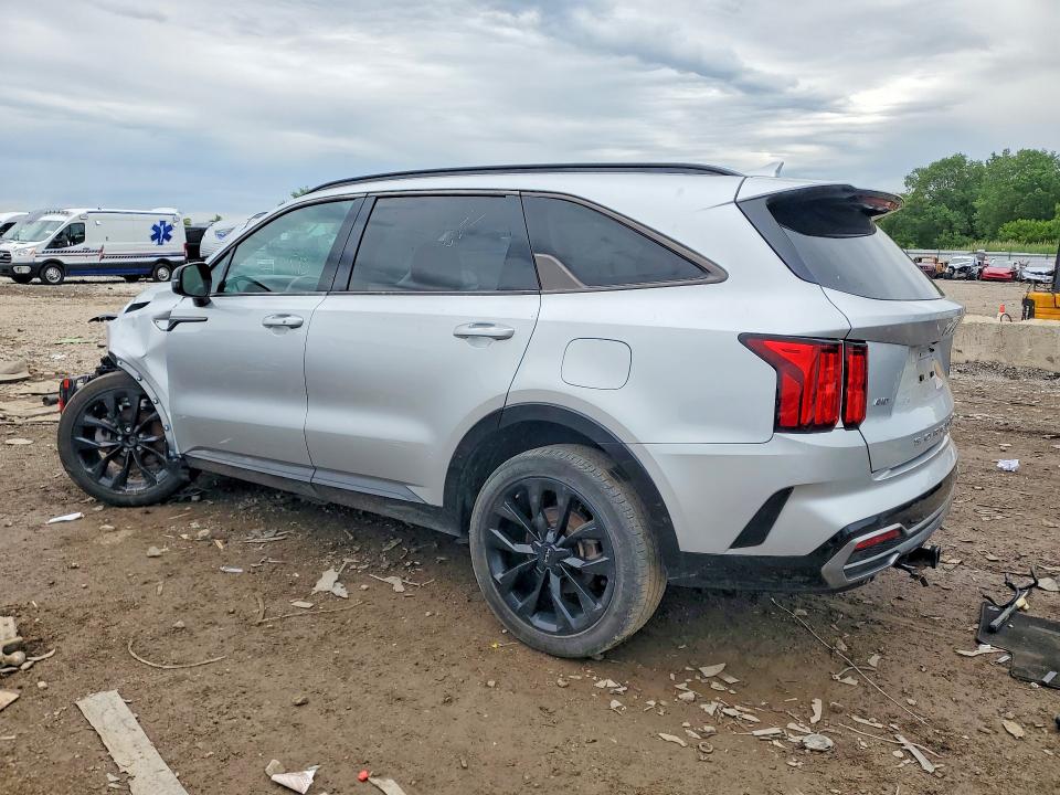 2022 Kia VIN 5XYRKDLF5NG110696 COPART salvage auction — FRONT END, Mi - Certificate Of Title, sold $12,200 on 2026-07-29 (photo 2)
