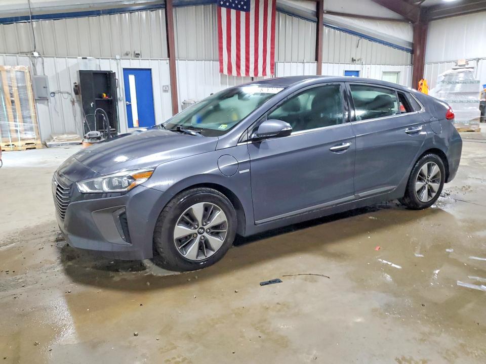 2019 Hyundai Ioniq VIN KMHC75LD7KU154412 COPART salvage auction — FRONT END, Va - Certificate Of Title, sold $950 on 2026-07-28 (photo 1)