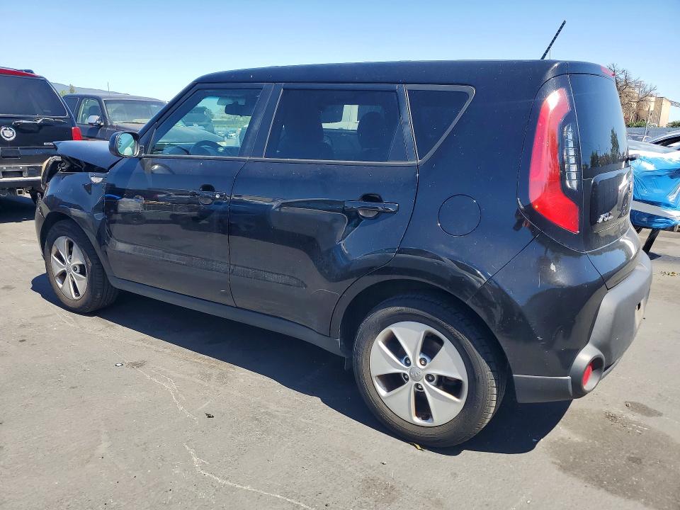 2014 Kia Soul VIN KNDJN2A25E7111479 COPART salvage auction — FRONT END, Ca - Salvage Certificate, sold $525 on 2026-07-14 (photo 2)