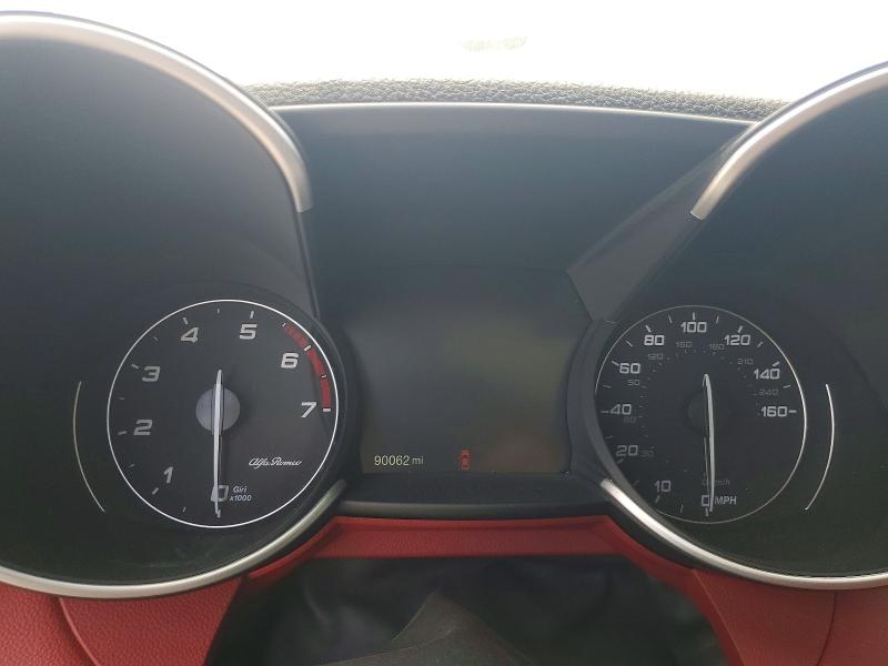 2020 Alfa romeo VIN ZARFAMAN3L7636972 COPART salvage auction — FRONT END, Tx - Salvage Vehicle Title, sold $1,850 on 2026-07-16 (photo 9)