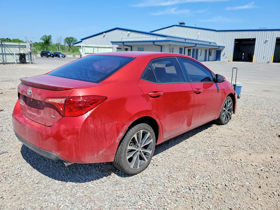 2017 Toyota Corolla VIN 5YFBURHEXHP671078 COPART salvage auction — FRONT END, Ar - Certificate Of Title, sold $2,800 on 2026-07-20 (photo 3)