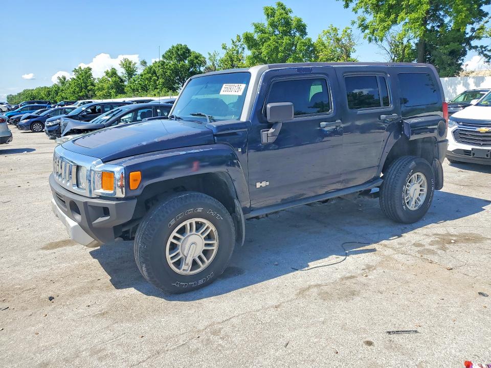 2008 Hummer H3 VIN 5GTEN13E288103298 COPART salvage auction — SIDE, Mo - Certificate Of Title, sold $2,050 on 2026-07-10 (photo 1)