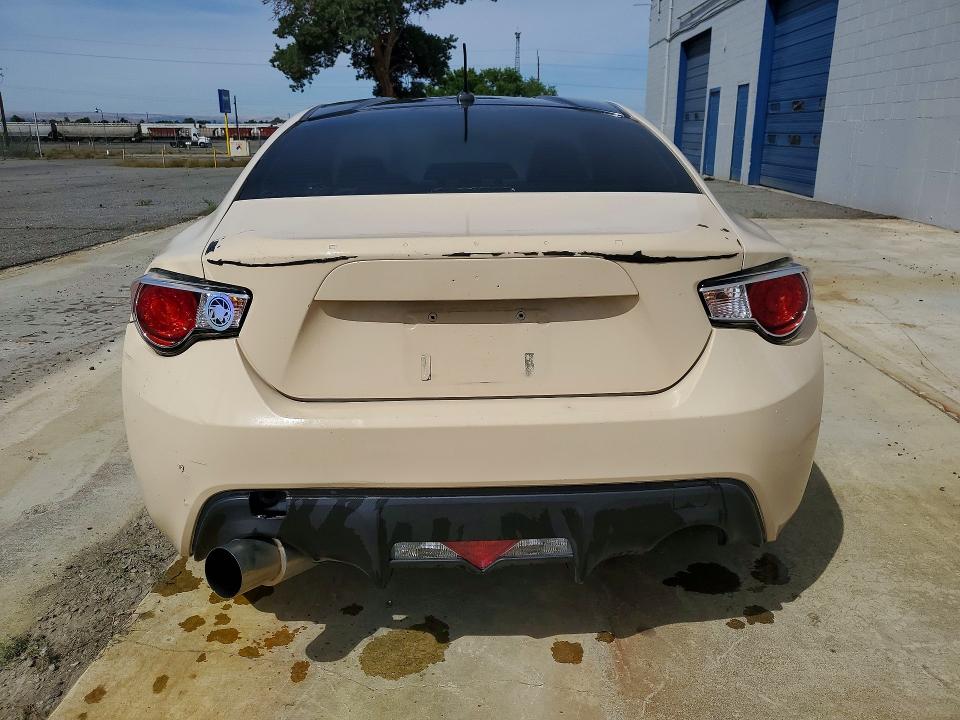2013 Subaru Brz VIN JF1ZCAC15D1610460 COPART salvage auction — FRONT END, WA - VEHICLE CERT OF OWNERSHIP-TITL, sold $50 on 2026-07-16 (photo 6)