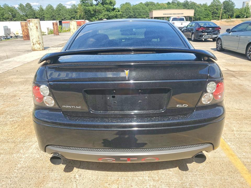 2006 Pontiac Gto VIN 6G2VX12UX6L552711 COPART salvage auction — FRONT END, Sc - Cert Of Title-Salvage, sold $7,200 on 2026-07-17 (photo 6)