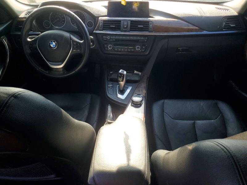 2014 BMW 3er VIN WBA3C1C50EK107690 COPART salvage auction — VANDALISM, Ca - Salvage Certificate, sold $275 on 2026-08-17 (photo 8)