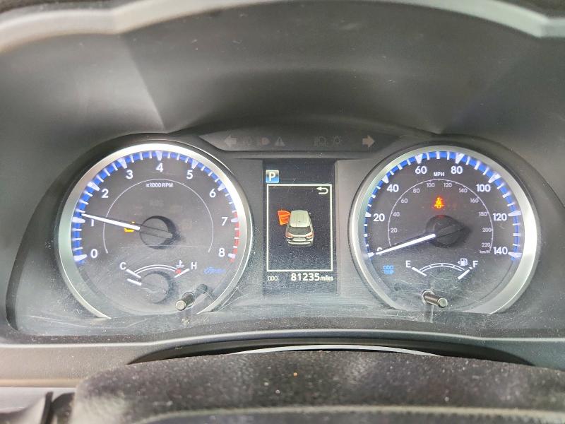 2019 Toyota Highlander VIN 5TDBZRFH4KS731255 COPART salvage auction — MINOR DENT/SCRATCHES, TX - CERTIFICATE OF TITLE, sold $9,400 on 2026-07-16 (photo 9)