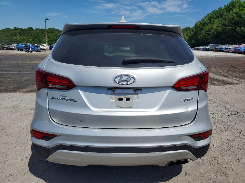 2017 Hyundai Santa fe VIN 5XYZT3LBXHG386994 COPART salvage auction — FRONT END, PA - CERTIFICATE OF SALVAGE, sold $2,900 on 2026-07-13 (photo 6)
