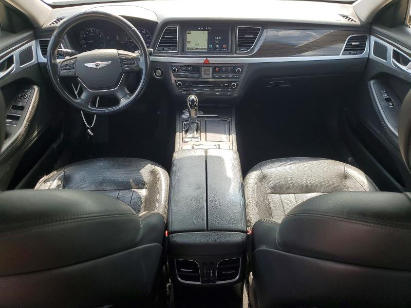 2016 Hyundai Genesis VIN KMHGN4JE7GU111967 COPART salvage auction — FRONT END, Tx - Salvage Vehicle Title, sold $2,200 on 2026-07-28 (photo 8)