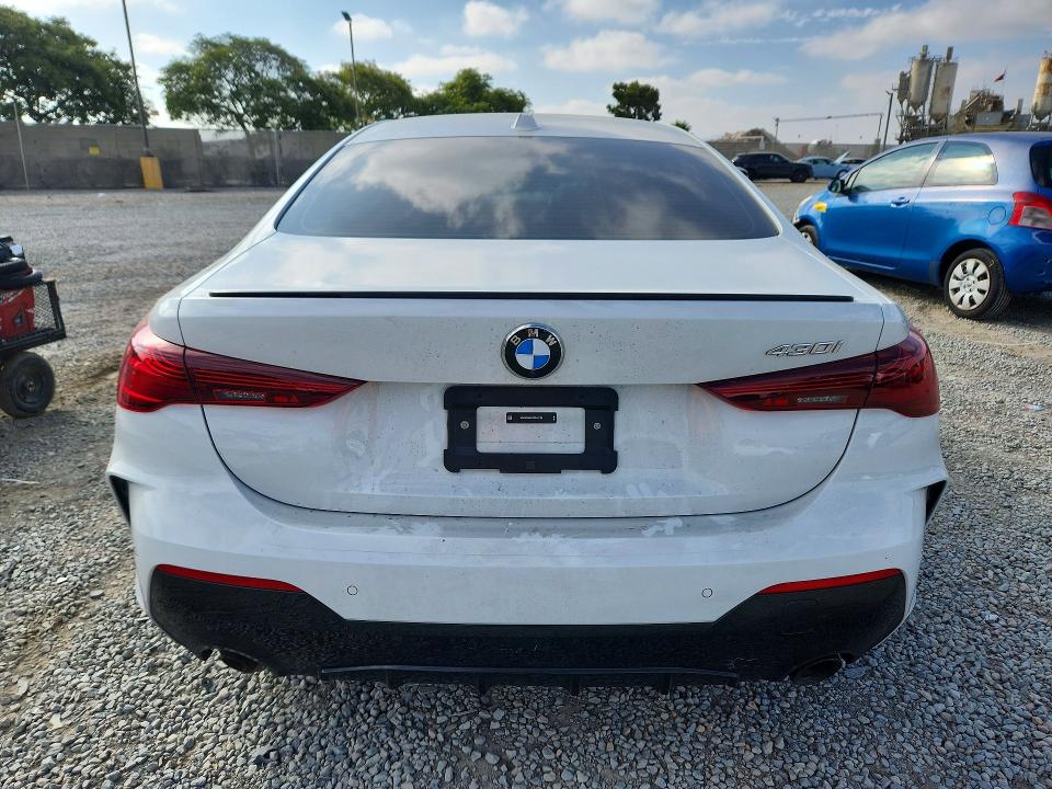 2026 BMW 4er VIN WBA43DA08TCW52198 COPART salvage auction — FRONT END, Ca - Salvage Certificate, sold $18,800 on 2026-07-31 (photo 6)