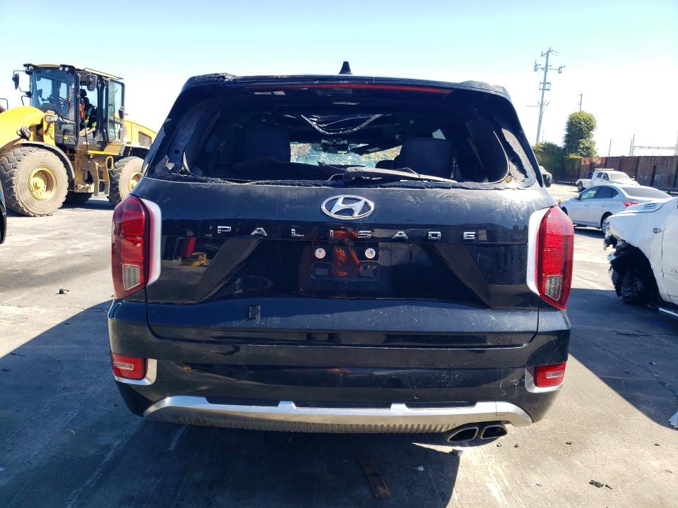 2022 Hyundai Palisade VIN KM8R74HE4NU357851 COPART salvage auction — FRONT END, Az - Dis/Dlr/Exp Only Salvage Title, sold $3,850 on 2026-07-29 (photo 6)