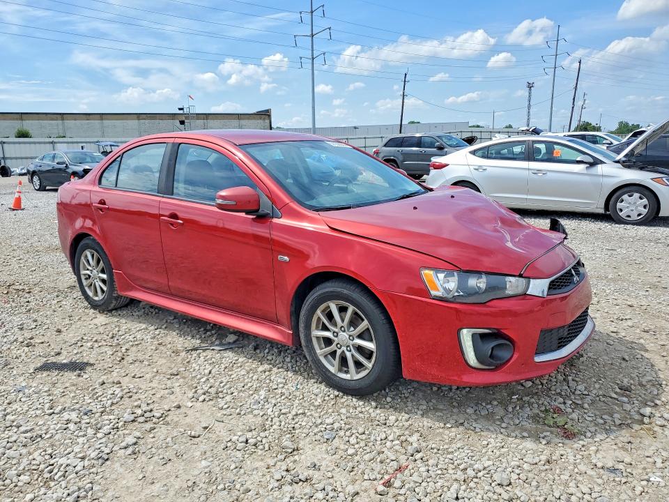 2016 Mitsubishi Lancer VIN JA32U2FU6GU007104 COPART salvage auction — FRONT END, OH - CERT OF TITLE-SALVAGE, sold $625 on 2026-07-02 (photo 4)