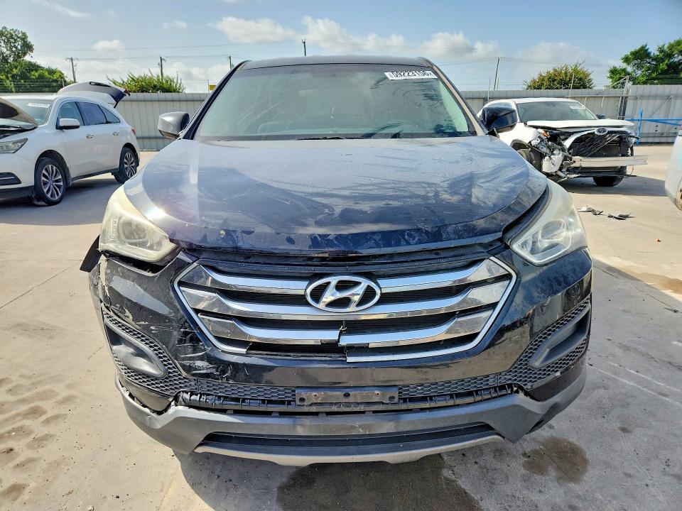 2016 Hyundai Santa fe VIN 5XYZT3LB1GG360377 COPART salvage auction — FRONT END, TX - SALVAGE VEHICLE TITLE (P), sold $1,850 on 2026-07-16 (photo 5)