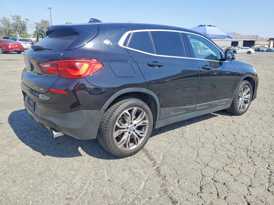 2018 BMW X2 VIN WBXYJ3C35JEB37680 COPART salvage auction — FRONT END, Ca - Salvage Certificate, sold $4,300 on 2026-07-06 (photo 3)