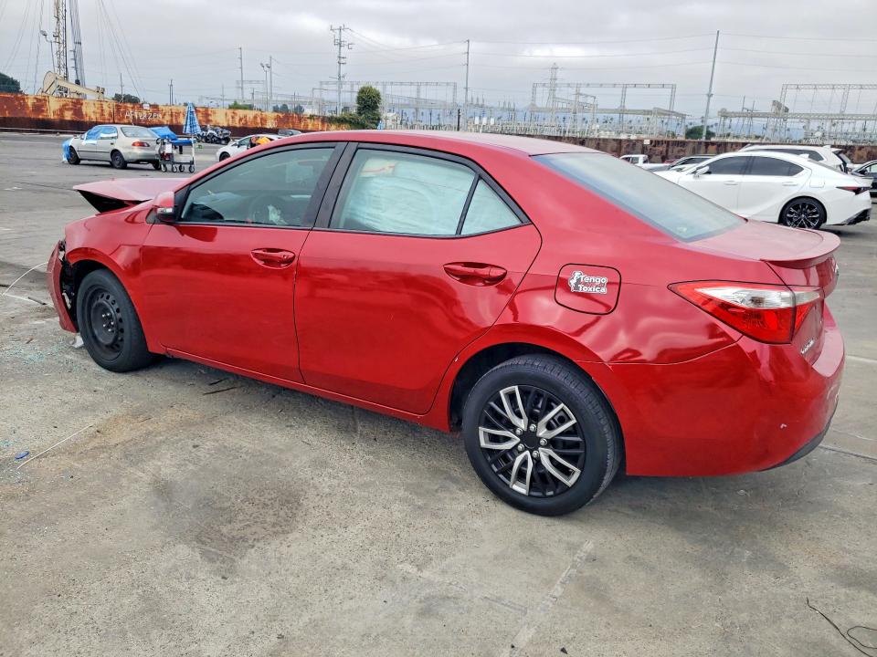 2014 Toyota VIN 5YFBURHE1EP162623 COPART salvage auction — FRONT END, Ca - Salvage Certificate, sold $1,850 on 2026-07-08 (photo 2)