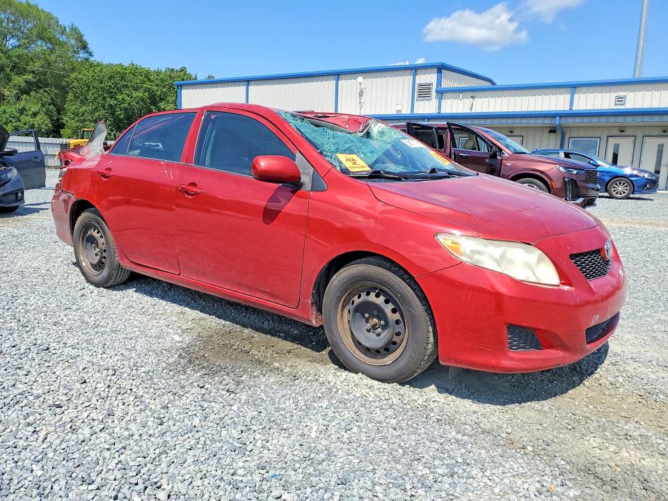 2009 Toyota Corolla VIN JTDBL40E59J023994 COPART salvage auction — ROOF, Nc - Salvage Certificate Of Title, sold $550 on 2026-07-23 (photo 4)