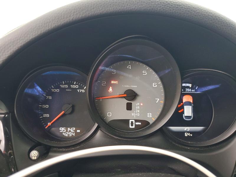 2018 Porsche Macan VIN WP1AB2A57JLB34278 COPART salvage auction — REAR END, WA - BILL OF SALE, sold $6,000 on 2026-07-27 (photo 9)