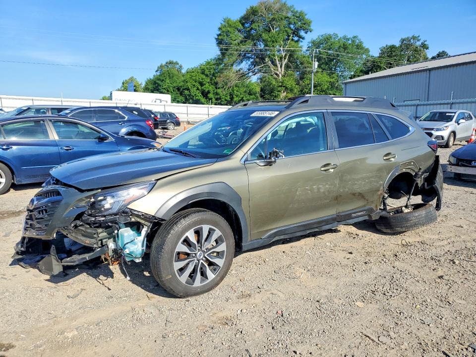 2024 Subaru Outback VIN 4S4BTANCXR3155543 COPART salvage auction — ROLLOVER, Va - Cert Of Title - Salvage, sold $3,600 on 2026-07-06 (photo 1)
