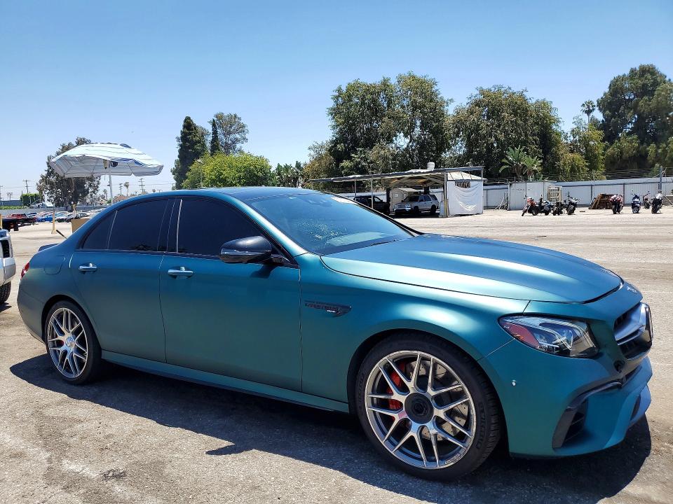 2020 Mercedes-benz E-klasse amg VIN WDDZF8KB9LA703250 COPART salvage auction — MINOR DENT/SCRATCHES, Ny - Cert Of Title-Salvage, sold $43,650 on 2026-07-24 (photo 4)